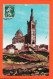 10699 ● Aqua-Photo LEOPOLD VERGER 41 MARSEILLE (13) NOTRE-DAME De La GARDE 1909 à GARIDOU Mercerie Port-Vendres - Notre-Dame De La Garde, Lift