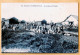 10586 / ⭐ ◉ CAMP De COETQUIDAN 56-Morbihan SOUPE Sur L'HERBE Cliché Bleuté Militaria 1920s BERTHAUX Photo N°33 - Guer Coetquidan