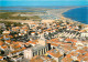 LES SAINTES MARIES DE LA MERvue Aerienne Sur La Ville En 1er Plan L Eglise Fortifiee 17(scan Recto-verso) MD2596 - Saintes Maries De La Mer