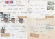 36943# LOT 5 LETTRES FRANCHISE PARTIELLE RECOMMANDE Obl BREIDENBACH MOSELLE 1967 1968 Pour METZ 57 - Covers & Documents
