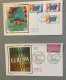 6 Enveloppes Premier Jour : Conseil De L’ Europe (1963/69/71 & 73) - Altri & Non Classificati