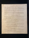 Tract Presse Clandestine Résistance Belge WWII WW2 'Lettre Ouverte Au Président Reeder' Printed On Both Sides - Documenti