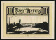Notgeld Jessnitz I. A., 10 Pfennig, Blick Auf Die Eisenbahnbrücke  - [11] Lokale Uitgaven