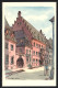 Künstler-AK Freiburg / Breisgau, Haus Zum Walfisch  - Freiburg I. Br.