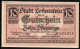 Notgeld Lobenstein /Reuss 1919, 10 Pfennig, Ortsansicht Mit Dem Turm  - [11] Local Banknote Issues