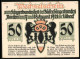 Notgeld Lübeck 1921, 50 Pfennig, Sängerbundsfest Des Bäcker-Sängerbundes, Bäcker Beim Backen  - [11] Emisiones Locales