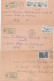 Delcampe - 36948# LOT 26 LETTRES FRANCHISE PARTIELLE RECOMMANDE Obl CLOUANGE MOSELLE 1967 1968 Pour METZ 57 - Brieven En Documenten