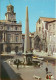 ARLES Place De La Republique L Obelique Romain St Trophime Et L Hotel De Ville 27(scan Recto-verso) ME2612 - Arles