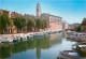 MARTIGUES LA VENISE PROVENCALE Barques De Peche Sur Le Canal St Sebastien 9(scan Recto-verso) ME2612 - Martigues