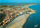 LES SAINTES MARIES DE LA MER Vue Aerienne A Droite La Plage Et Les Arenes 6(scan Recto-verso) ME2617 - Saintes Maries De La Mer