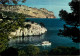 CASSIS SUR MER Les Calanques Dans Le Fond Le Cap Canaille 27(scan Recto-verso) ME2619 - Cassis