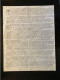 Tract Presse Clandestine Résistance Belge WWII WW2 'Allocution Prononcee Par Monsieur Pierlot...' 2 Sheets - Documents