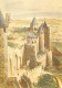 CARCASSONNE  Les Remparts Dessin 5 (scan Recto Verso)ME2648BIS - Carcassonne