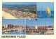 NARBONNE   Plage Regards Sur La Station Balnéaire  32 (scan Recto Verso)ME2648BIS - Narbonne