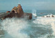 BIARRITZ  Vagues Sur Le Rocher De La Vierge  32 (scan Recto Verso)ME2650BIS - Biarritz