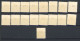 AUTRICHE - 1945  Yv. N° 517 à 533 Complet, Le 524 (12g) Est Oblitéré * Série Courante Cote  3  Euro  BE 2 Scans - Nuevos