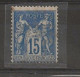 N 90 Neuf Variété Recto Verso - 1876-1898 Sage (Type II)