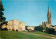 CAEN Les Remparts Du Chateau Le Jardin Et L Eglise Saint Pierre 23(scan Recto Verso)ME2671 - Caen