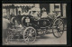 Pc The King And Queen At The Royal Infirmary, Manchester, 1909  - Familias Reales