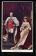 Pc King Edward VII. And Queen Alexandra In Their Robes Of State  - Familles Royales