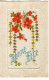 N°19451 - Carte Brodée - Bonne Fête - Fleurs Et Liseron - Ricamate