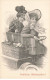 N°23809 - Noël - Fröhliche Weihnachten - Deux Jeunes Femmes Au Volant D'une Voiture - F.M. Cologne N°1000 - Other & Unclassified