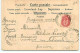 N°19489 - Carte Gaufrée - Clapsaddle - Portrait D'une Jeune Fille (fond Bleu) - Autres & Non Classés