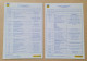 2 Calendriers Des émissions Philatéliques 1999 1er Semestre Et 2ème Semestre - La Poste - Documents Of Postal Services