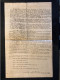Tract Presse Clandestine Résistance Belge WWII WW2 'L'Ordre Du Jour Du Commandant Supreme' Printed On Both Sides - Documenten