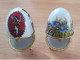 Lot De 2 Oeufs Procelaine - Oeufs