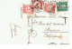 Tarifs Postaux Etranger Du 16-07-1925 (33) Pasteur N° 171 15 C. + Taxes Belge 30 C. X 3 CP Etranger 17-10-1925 - 1922-26 Pasteur