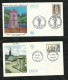 FDC 2 Lettres Premier Jour Illustrées  N° 1380 Paris  Le 23/3/1963 Et N°1389 Caen 1/6/1963   B/TB Voir Scan Soldé  ! ! ! - 1960-1969