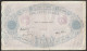 France, 500 Francs, ''Bleu Et Rose'', 14 Septembre 1939 - N.3566 - 407  ( Coupure !) - 500 F 1888-1940 ''Bleu Et Rose''