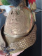 Delcampe - Casque Sapeurs-pompiers M1852 Commune D'Etrigny - Headpieces, Headdresses