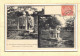 CPA CHINE CHINA PEKING PEKIN SI-LING GRAVES MONUMENTS IMPERIAL STAMP Old MULTIVIEW Postcard - China