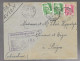 1946 Lettre Par Avion De La France Vers Saïgon, Cachet R/V "Réouverture De La Ligne France Indochine, 11 Juin 1946" - Briefe U. Dokumente