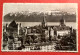 CH - SUISSE - LAUSANNE  - Flamme 1946 POSTE AERIENNE * Sur CPSM 1736 LAUSANNE Et Les Alpes - Frankiermaschinen (FraMA)