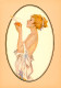 CPM-Nos "petites Femmes" De Paris En 1900_ Si Sexy .. Coiffure Années Folles, Bandeau * N° H1 Ed. NUGERON**2 SCANS - Frauen