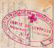 Delcampe - Hôpital Auxiliaire Du Territoire Lunéville Croix Rouge 1915 Société Française De Secours Aux Blessés Morbihan Ploemeur - Guerre De 1914-18