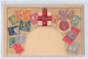New South Wales - Stamps Of NSW - Philatelic Postcard - Publ. O. Zieher  - Autres & Non Classés