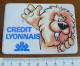 AUTOCOLLANT CREDIT LYONNAIS - LION - Stickers