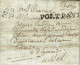 Paris 60 Port Payé PP 60  Lettre Pour Egurande (Corrèze) 12 Mars 1809 - 1801-1848: Précurseurs XIX