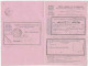 Avis Rose Des Postes Timbres 5cx2 Type SAGE Càd MELISEY HAUTE SAONE 1887 - 1877-1920: Période Semi Moderne