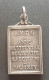 Pendentif Médaille Religieuse Début XXe Argenté "Saint Ignace De Loyola / 1904" Religious Medal - Religion & Esotérisme