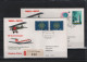 Schweiz Luftpost FFC Swissair 15.11.1970 Genf - Paris VV - Erst- U. Sonderflugbriefe