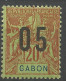 GABON N° 69A NEUF** LUXE SANS CHARNIERE / Hingeless / MNH - Nuovi