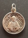 Pendentif Médaille Religieuse Fin XIXe Argenté "Sacré Coeur De Jésus-Christ / Sainte Marie" Religious Medal - Religion & Esotericism