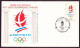 France, FDC, Enveloppe Du 8 Février 1990 , à Albertville " Jeux Olympiques D'hiver " - 1990-1999