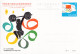 Delcampe - Olympic Games In Los Angeles 1984 - Nine Chinese Postal Stationaries Commerating Gold Medals Mint - Sommer 1984: Los Angeles