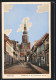 AK Greifswald, Nicolaikirche Von Der Hunnenstrasse Gesehen  - Greifswald